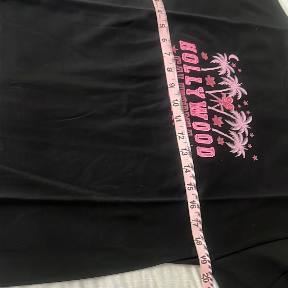 ALSTYLE classic new women’s  Black Hollywood California U.S.A Graphic Tee size M - Picture 6 of 11